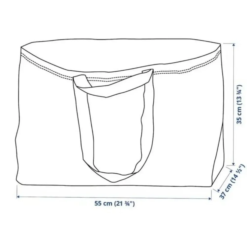 IKEA Beige‎ Tote Bag x2